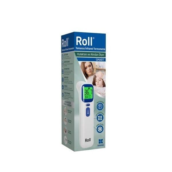 Roll Saglik Non-Contact Forehead and Ear Thermometer 1 Unit