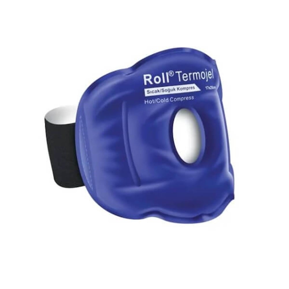 Roll Thermo Gel Hot/Cold Knee Compress - Reusable | Comfort Fit