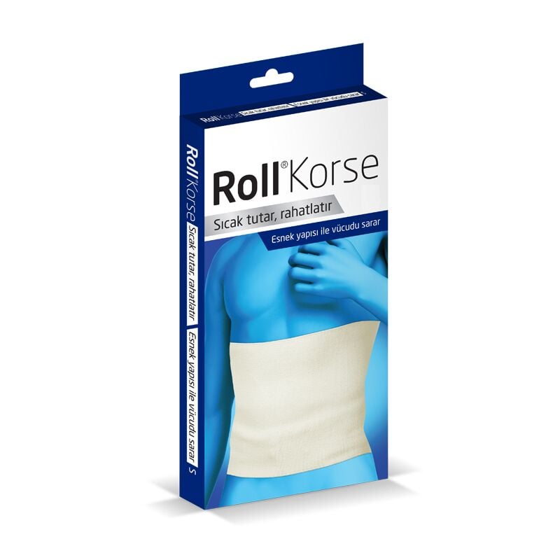 Roll Wool Waist Support Wrap for Gentle Warmth Large