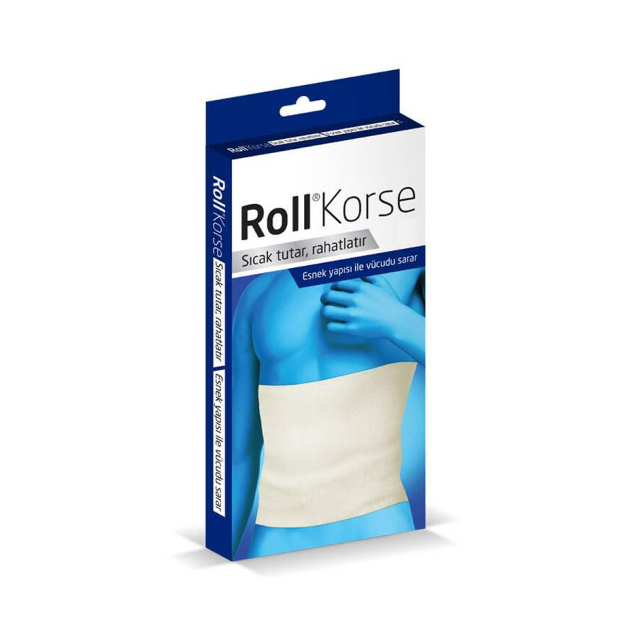 Roll Woolen Body Warmer Corset for Heat Retention Medium