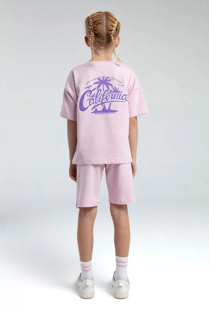 Roly Poly Girls Bermuda Set Pink RP3591-G - Lightweight Breathable Two-Piece