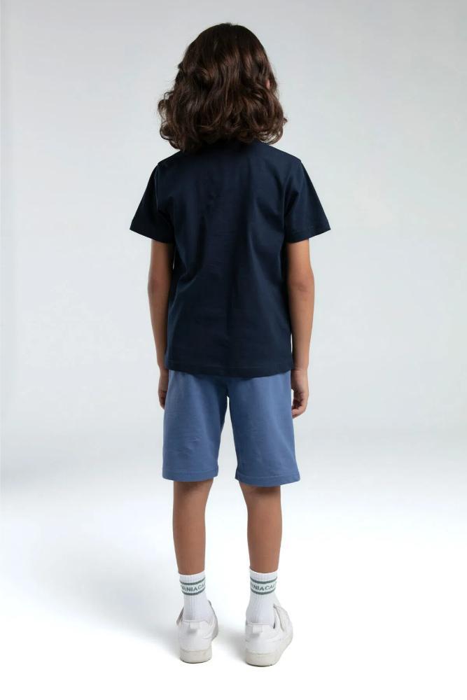 Roly Poly Boys Navy Bermuda Shorts and T-Shirt Set