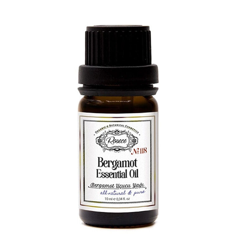 Rosece Bergamot Essential Oil Pure Cold Pressed Oil 10 ml