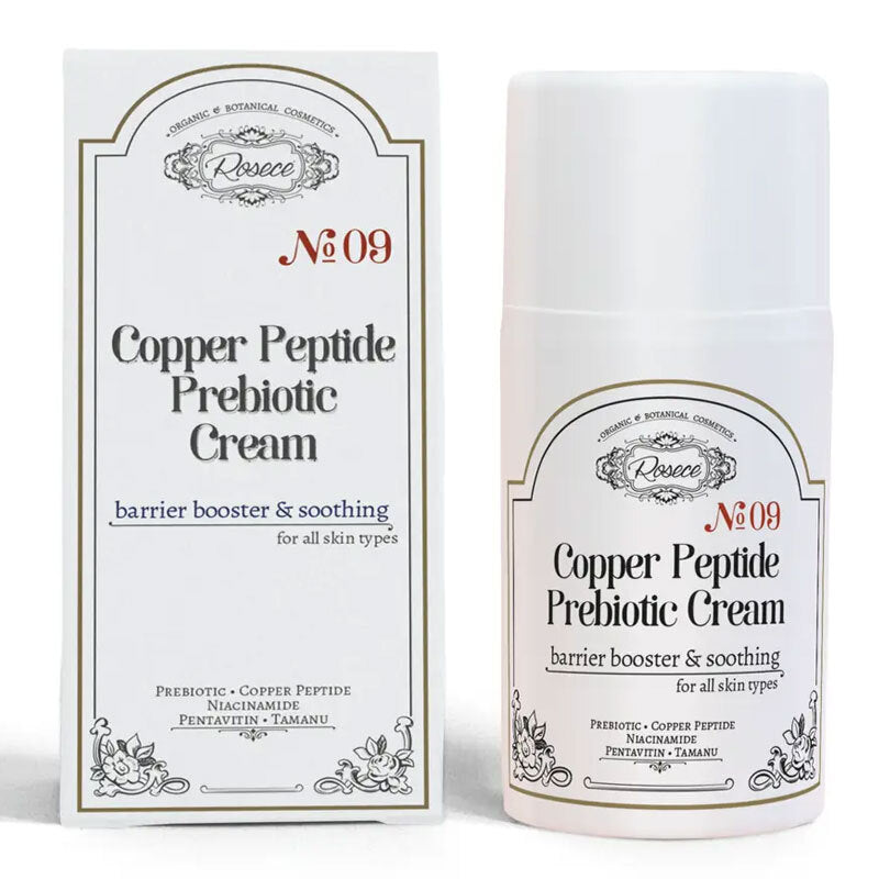 Rosece Prebiotic Moisturizing Cream with Copper Peptide 50 ml
