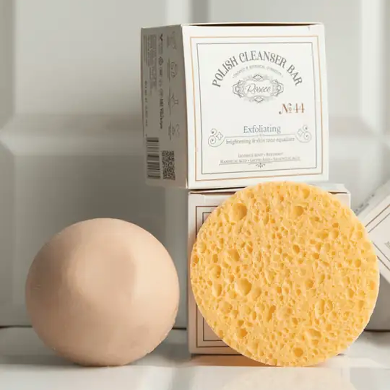 Rosece Polish Cleanser Bar Exfoliating Face Soap 80g