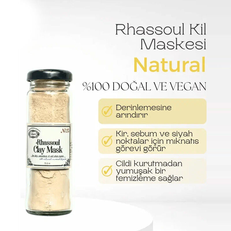 Rosece R26 Rhassoul Clay Mask Pore Cleanser 75g