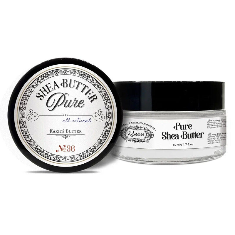 Rosece Pure Shea Butter Organic Moisturizing Balm 50 ml