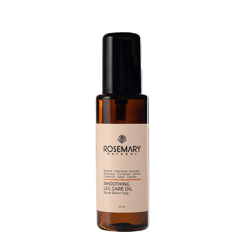 Rosemary Natural Leg Care Oil for Smooth Skin 115 ml