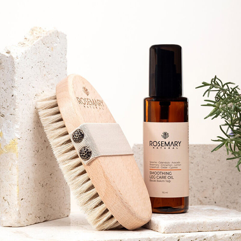 Rosemary Natural Leg Care Oil for Smooth Skin 115 ml
