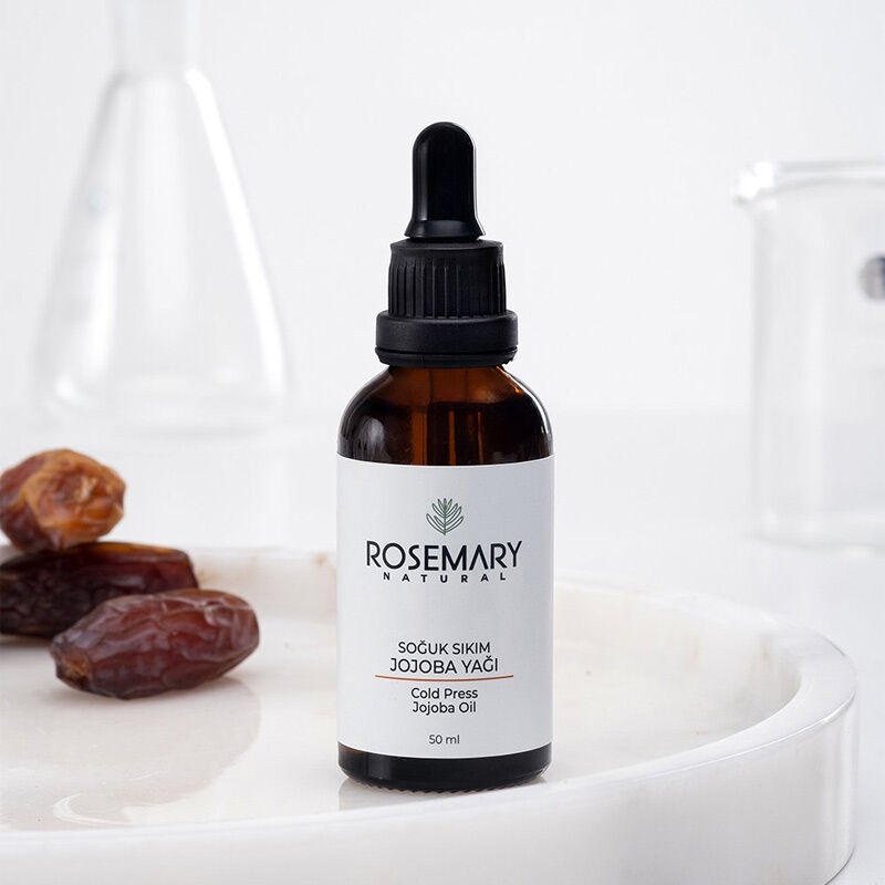 Rosemary Natural Cold Pressed Jojoba Oil for Hair & Skin 50 ml
