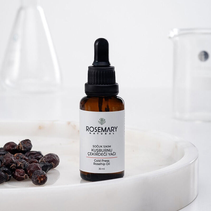 Rosemary Natural Cold Pressed Rosehip Seed Oil 30 ml