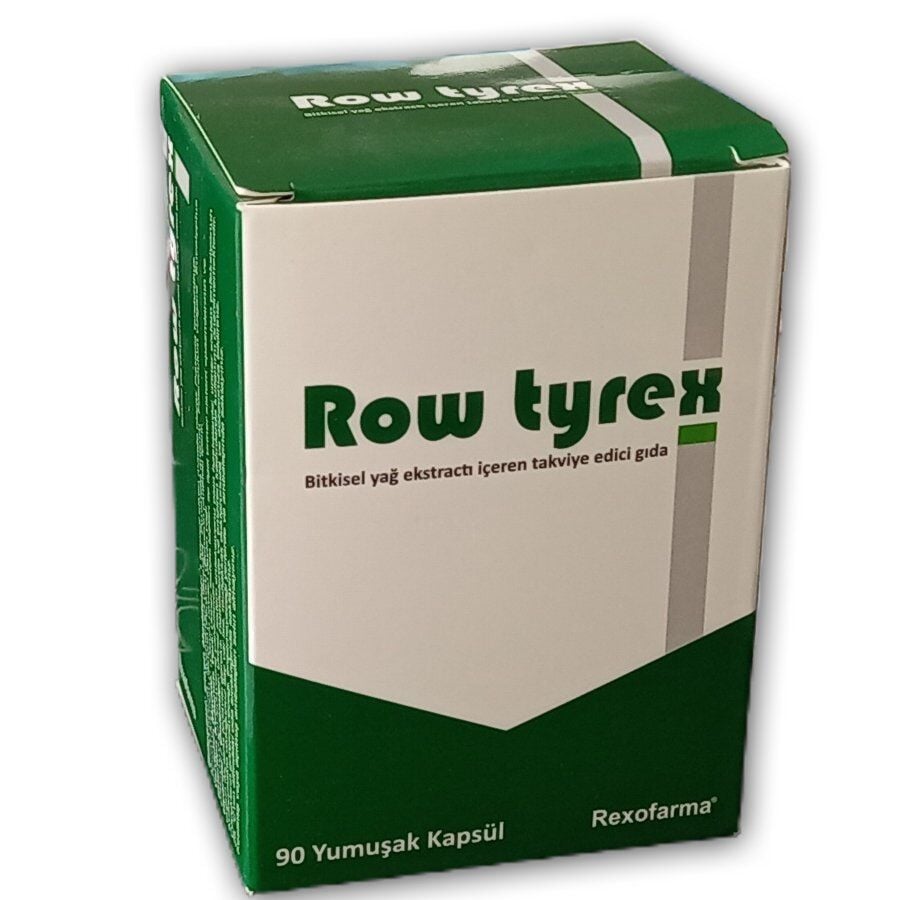 Rexofarma Row Tyrex Herbal Oil Dietary Supplement 90 Capsules