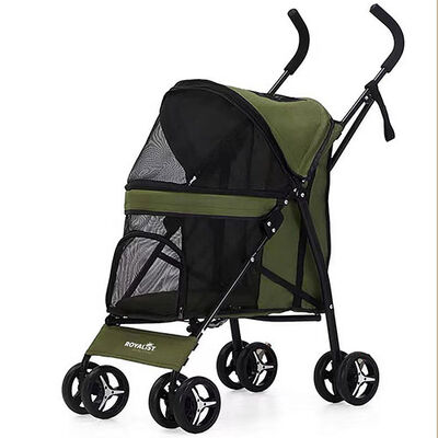 Royalist DTC-801 Foldable Pet Stroller Green 65x40x94 cm