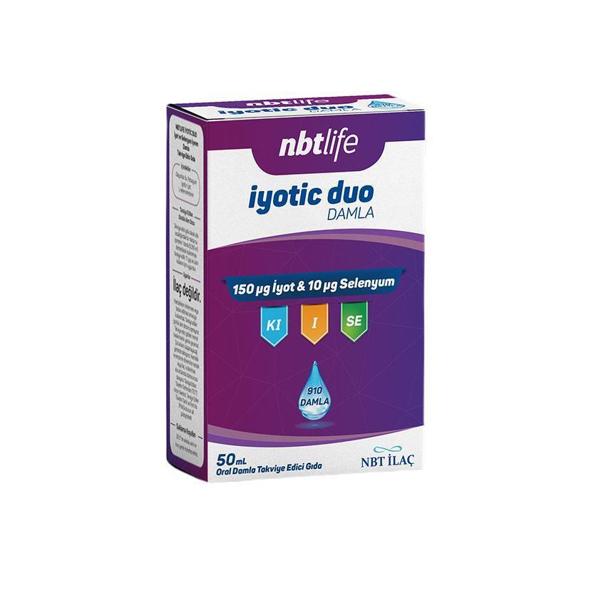 Nbt Life Iyotic Duo: Liquid Iodine Supplement for Thyroid Support & Iodine Deficiency - 50ml Iyotic Duo: Liquid Iodine Supplement | Thyroid Support iodine supplement, iodine drops, liquid iodine, thyroid support supplement, Iyotic Duo, iodine deficiency, iodine, supplement, liquid supplement, thyroid health, health supplement, nutritional supplement, mineral supplement, easy to swallow, convenient, busy lifestyle, travel, wellness, healthy lifestyle, dietary supplement, hormone support, iodine deficiency, N