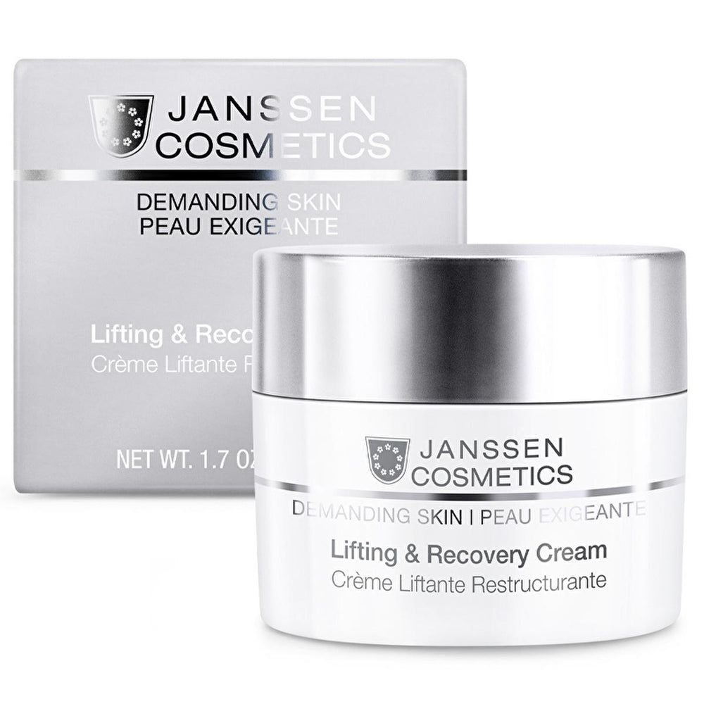 Janssen Cosmetics Intensive Face Cream - Anti-Aging Hydrating Cream with Natural Ingredients, Eco-Friendly - Face Cream