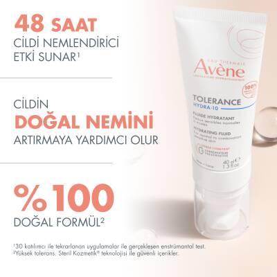 Avene Tolerance Hydra-10 Hydrating Fluid for Sensitive Skin - Gentle Moisturizer for All Ages - image 4