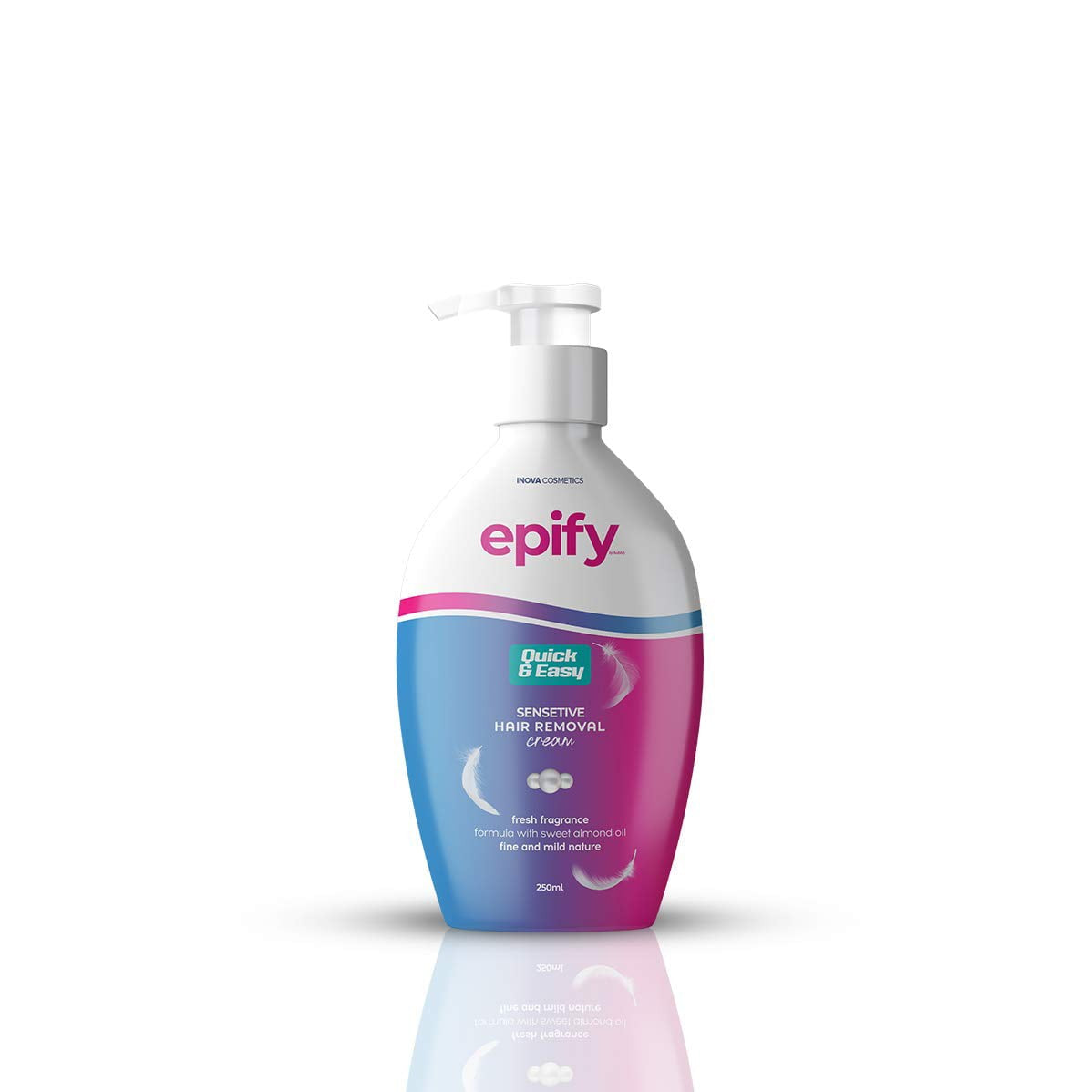 Epify By Bubbly Hair Removal Cream, 8.45 Fl Oz 250 Ml.