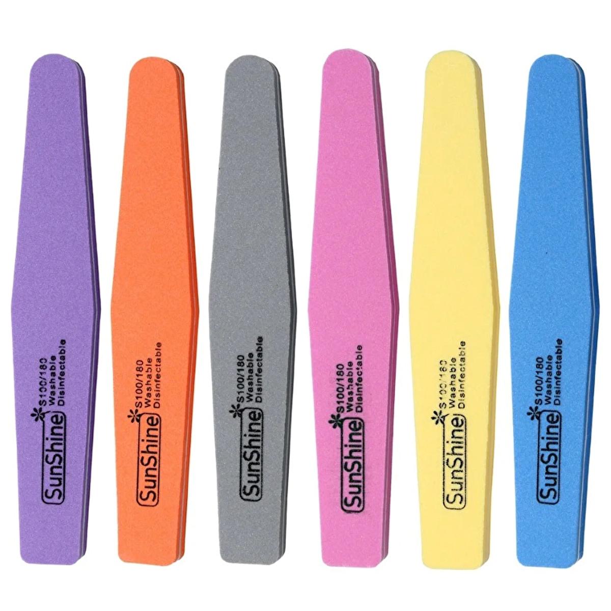 loshel sunshine buffer nail file assorted colors, dual-sided nail file for nail technicians, 100/180 grit nail buffer Loshel Sunshine Buffer Nail File 100/180 - Dual-Sided Nail Care for Technicians and Enthusiasts | Assorted Colors Loshel Sunshine Buffer Nail File 100/180 loshel, nail-file, nail-care, beauty-tools, dual-sided-buffer, nail-technicians, beauty-enthusiasts, ai-generated, assorted-nail-tools, manicure-supplies