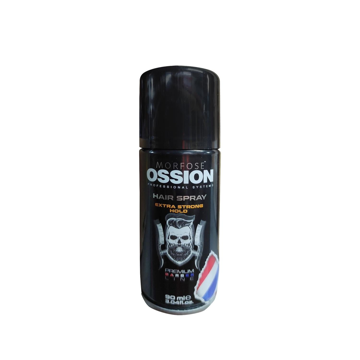Morfose Ossion Hair Styling Spray Extra Strong Hold - Premium Barber Line Product for Long-Lasting Style Morfose Ossion Extra Strong Hair Styling Spray Hair Styling Spray, Strong Hold Hair Spray, Premium Barber Line Hair Products, Morfose Ossion Hair Styling, Extra Strong Hair Hold Spray, Men's Grooming, Hair Care, Styling Products, Barber Essentials, Long-Lasting Style, Professional Hair Products