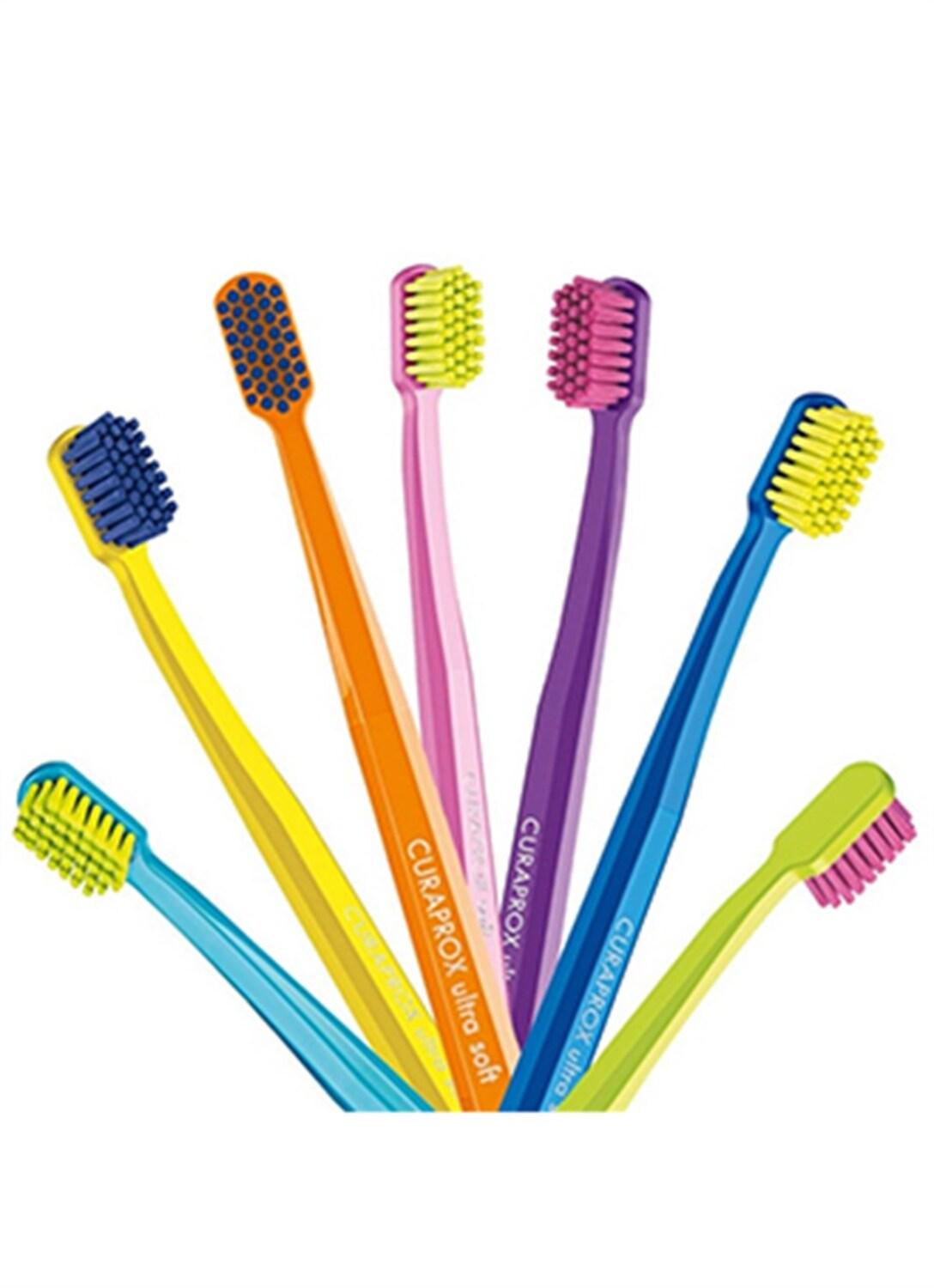 Curaprox 5460 Ultra Soft Manual Toothbrush for Sensitive Teeth and Gums - Gentle &amp; Effective Plaque Removal - image 9