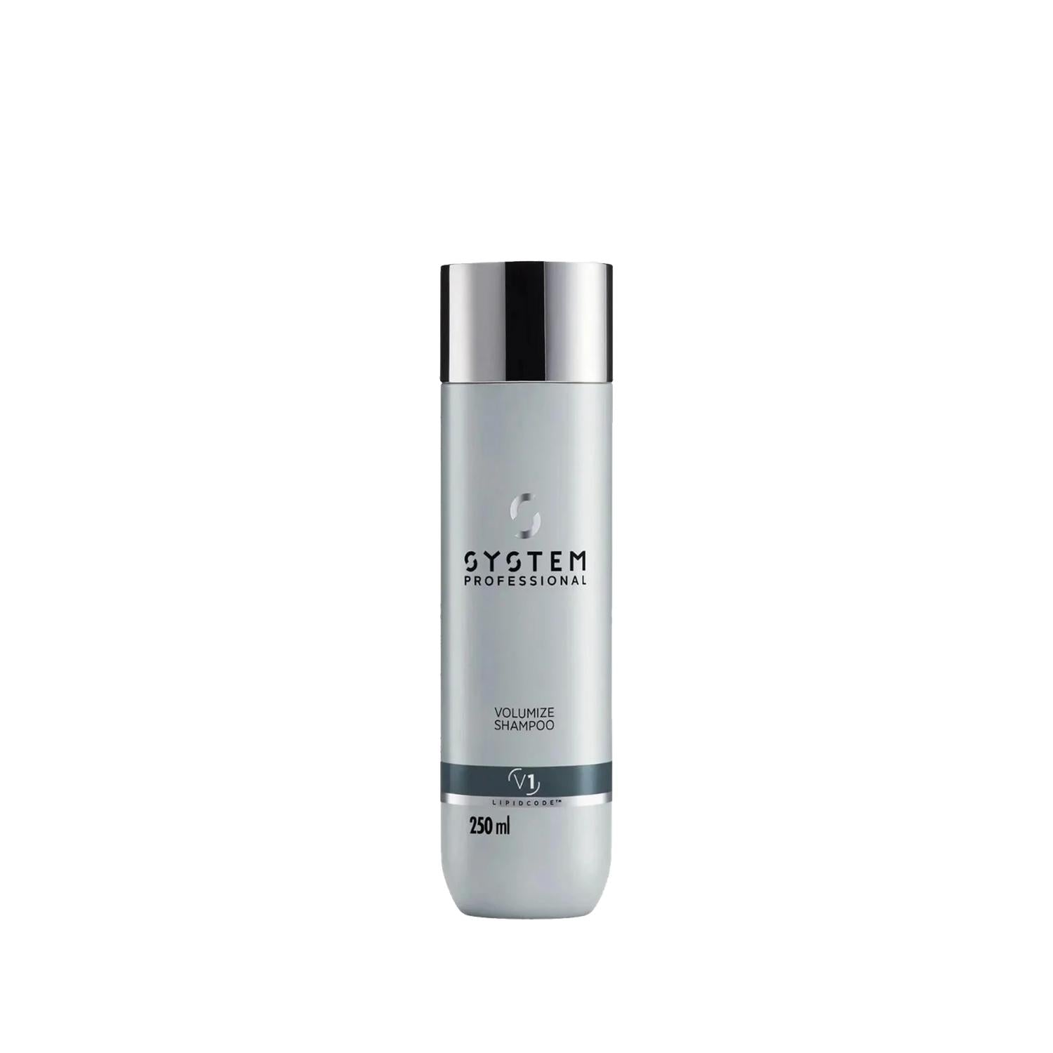 Wella System Professional Volumize Shampoo - 250ml Volumizing Formula for Fine & Limp Hair Wella Volumize Shampoo - Boost Hair Volume Wella System Professional Volumize Shampoo, volumizing shampoo, professional hair care products, 250 ml shampoo, hair volumizer, fine hair, limp hair, hair care, volumizing formula, professional formulation, hair thickness, hair body, Wella, shampoo, hair products
