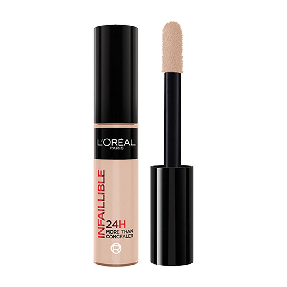 Loreal Paris Infaillible 24H Long-Lasting Full-Face Concealer - High Coverage, Waterproof Makeup - Concealer