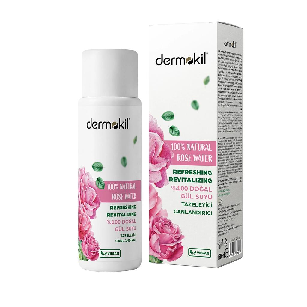 Dermokil 100% Natural Rose Water Toner 150 ml