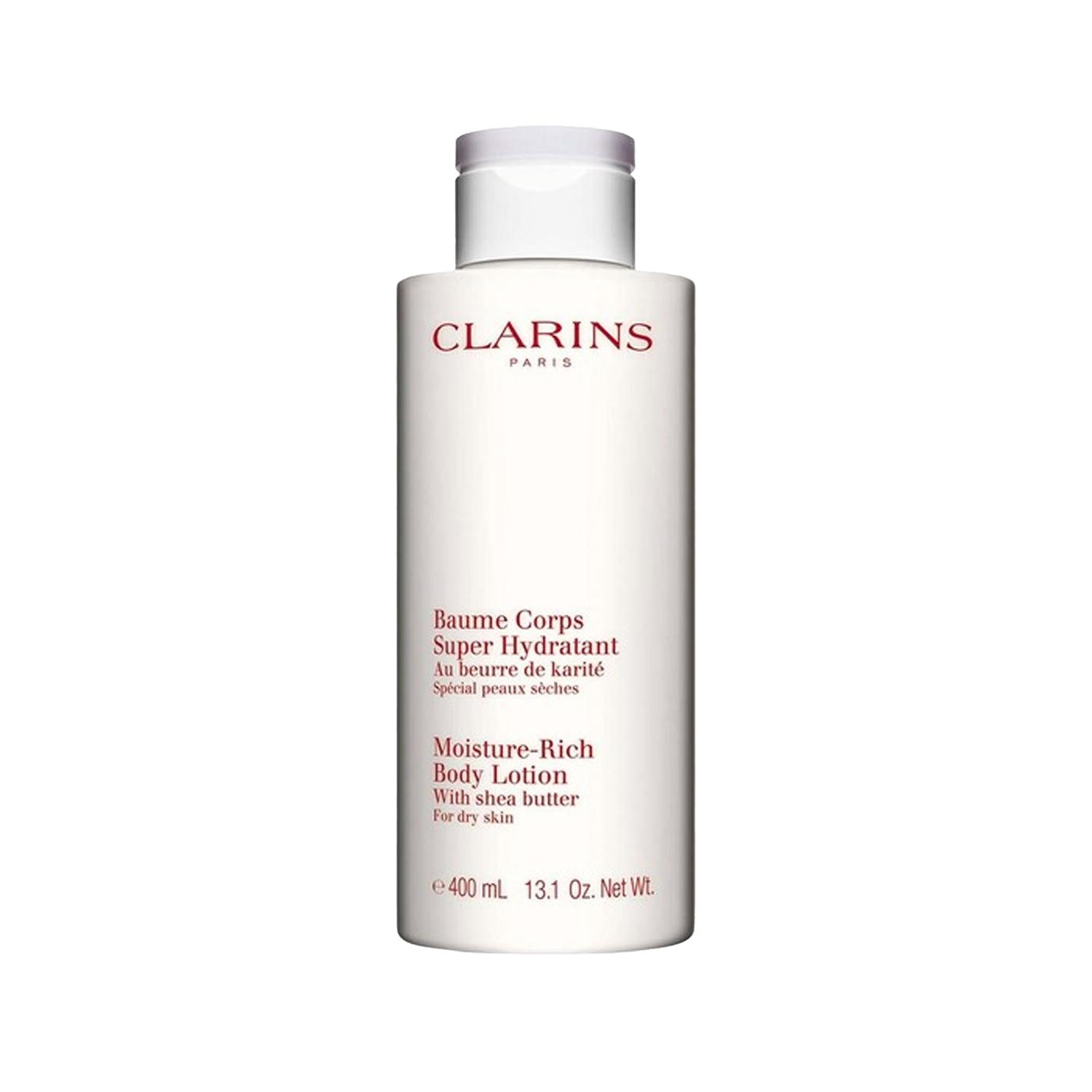 Clarins Moisture Rich Body Lotion: Intense Hydration for Dry Skin | Deeply Nourishing & Long-Lasting 400ml Clarins Body Lotion: Hydrate Dry Skin | Moisture Rich 400ml Clarins body lotion, Moisture rich body lotion, Dry skin lotion, Hydrating body lotion, Luxury body lotion, 400 ml body lotion, Best body lotion for dry skin, body lotion, moisturizer, skin care, hydration, dry skin, moisturizing lotion, intense hydration, Clarins, skincare, beauty, skin nourishment, lotion, bodycare, rich formula, 400ml, larg