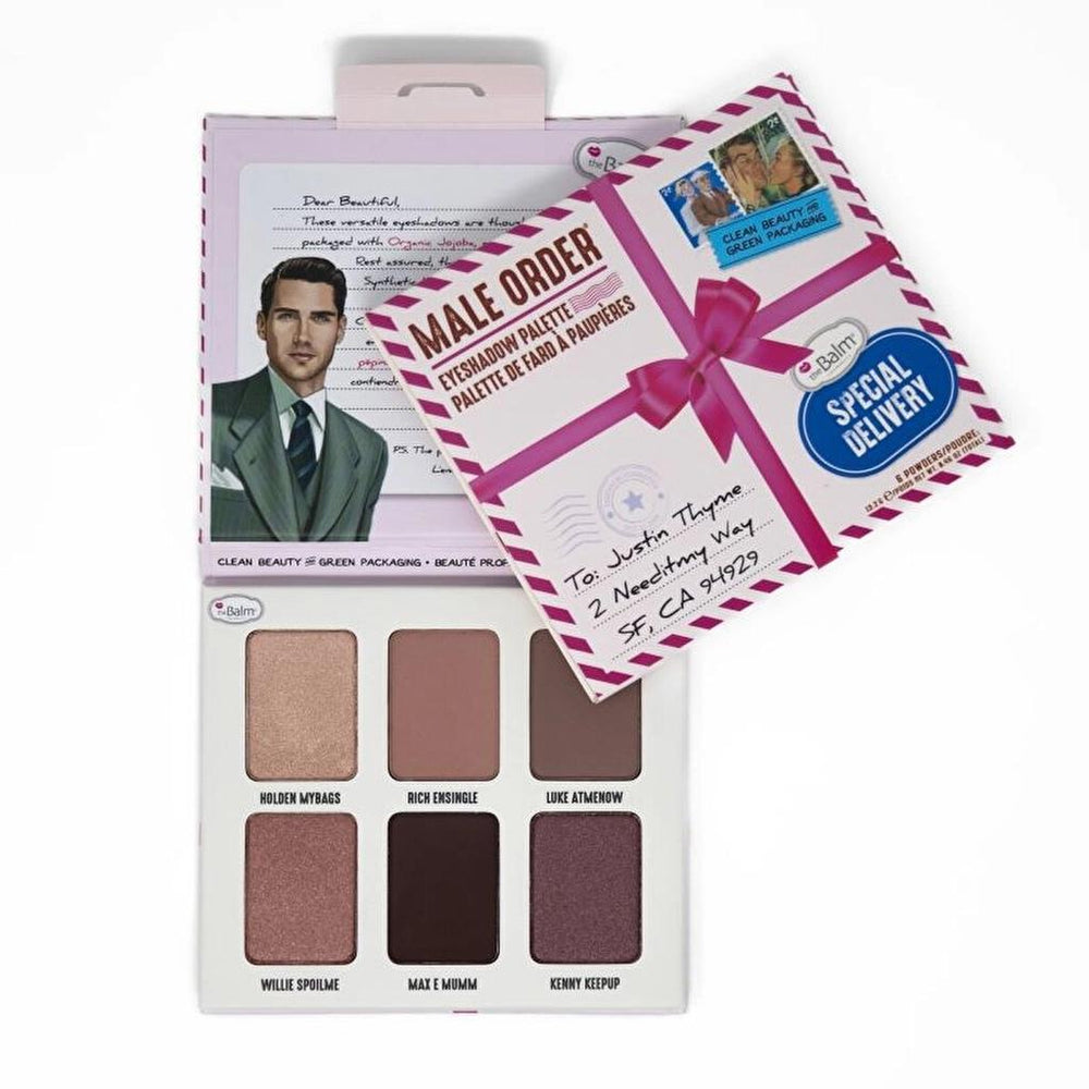 theBalm Male Order Eyeshadow Palette Special Delivery 12g