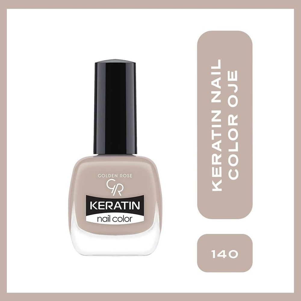 Golden Rose Keratin Nail Color No: 140 - 10.5ml