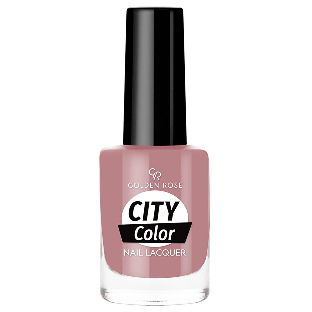 Golden Rose City Color Nail Lacquer - Long Lasting Nail Polish with Rich Color Options - Nail Polish