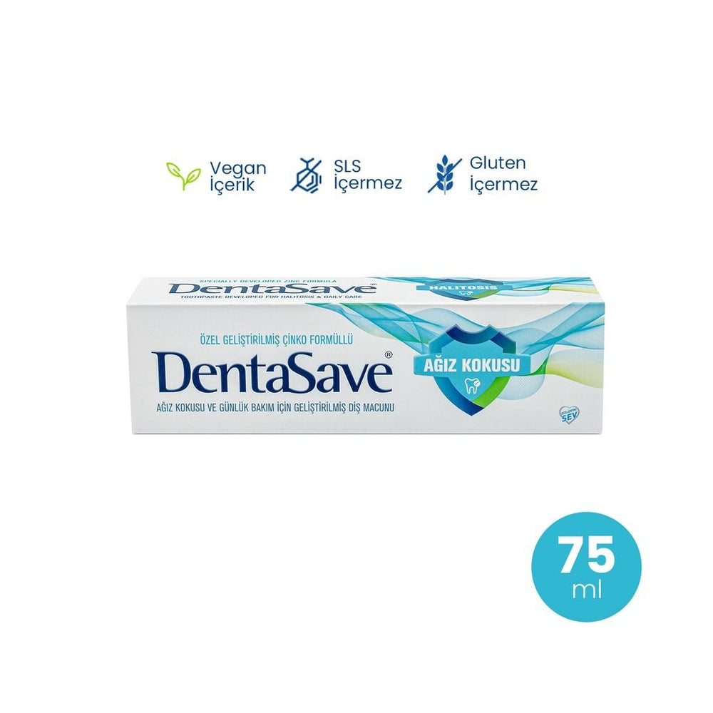 DentaSave Zinc Halitosis Fresh Breath Toothpaste 75 ml