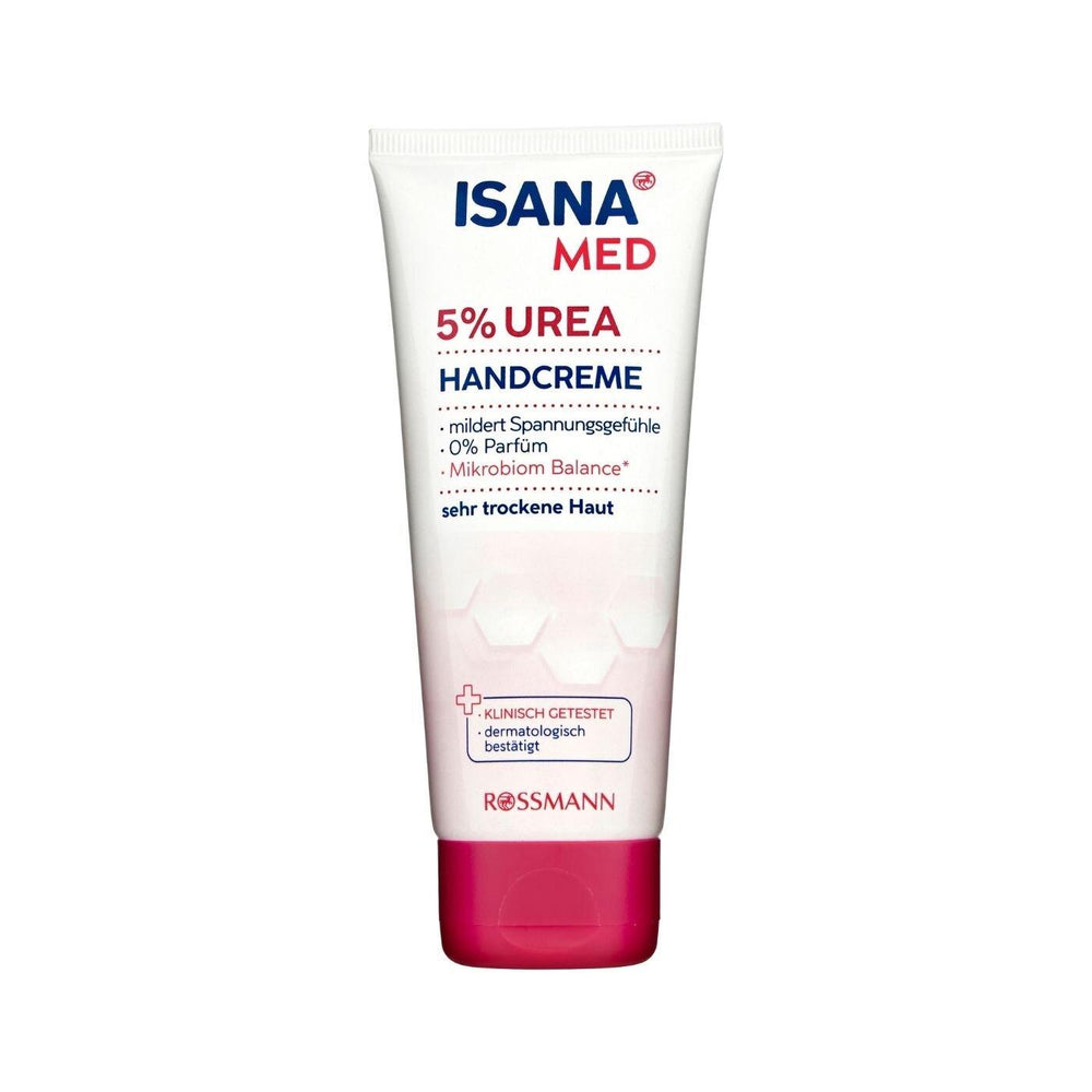 Isana Med Urea & Cica Moisturizing Hand Cream for Dry Skin 100ml