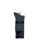Ruwa Men's Bamboo Crew Socks in Dark Grey