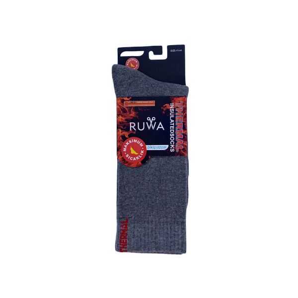 Ruwa 152 Men's Thermal Socks Warm Breathable Grey Socks