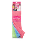 Benri 3-Pack Microfiber Cleaning Cloths - Soft, Versatile & Durable Multi-Surface Cleaning Tools - view 2
