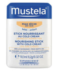Mustela Nourishing Stick with Cold Cream for Dry Skin Relief - Natural Baby Skincare, 9.2g - Baby Care