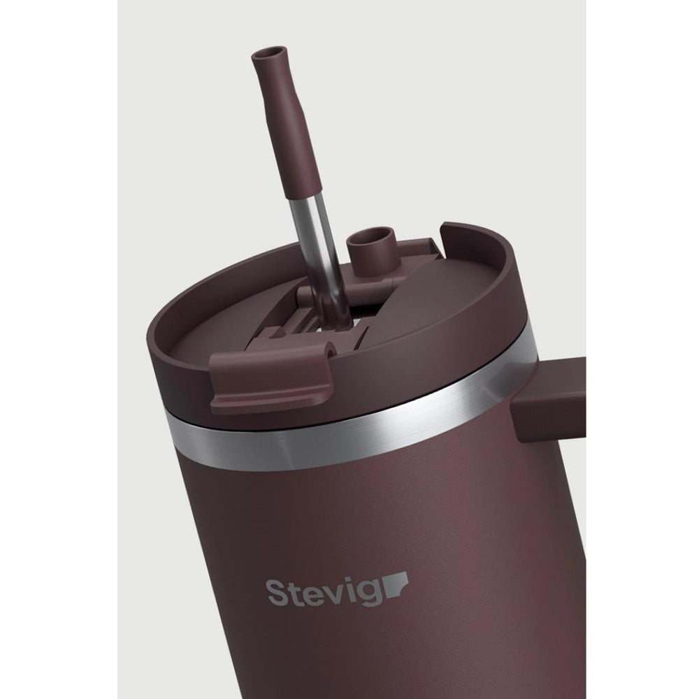Stevig 2 Moods Insulated Thermos in Chocolate Plum 900ml