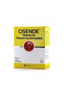Osende Vitamin D3K2 Complex Drops - Supports Bone Health & Cardiovascular System - 20ml Bottle - image 2