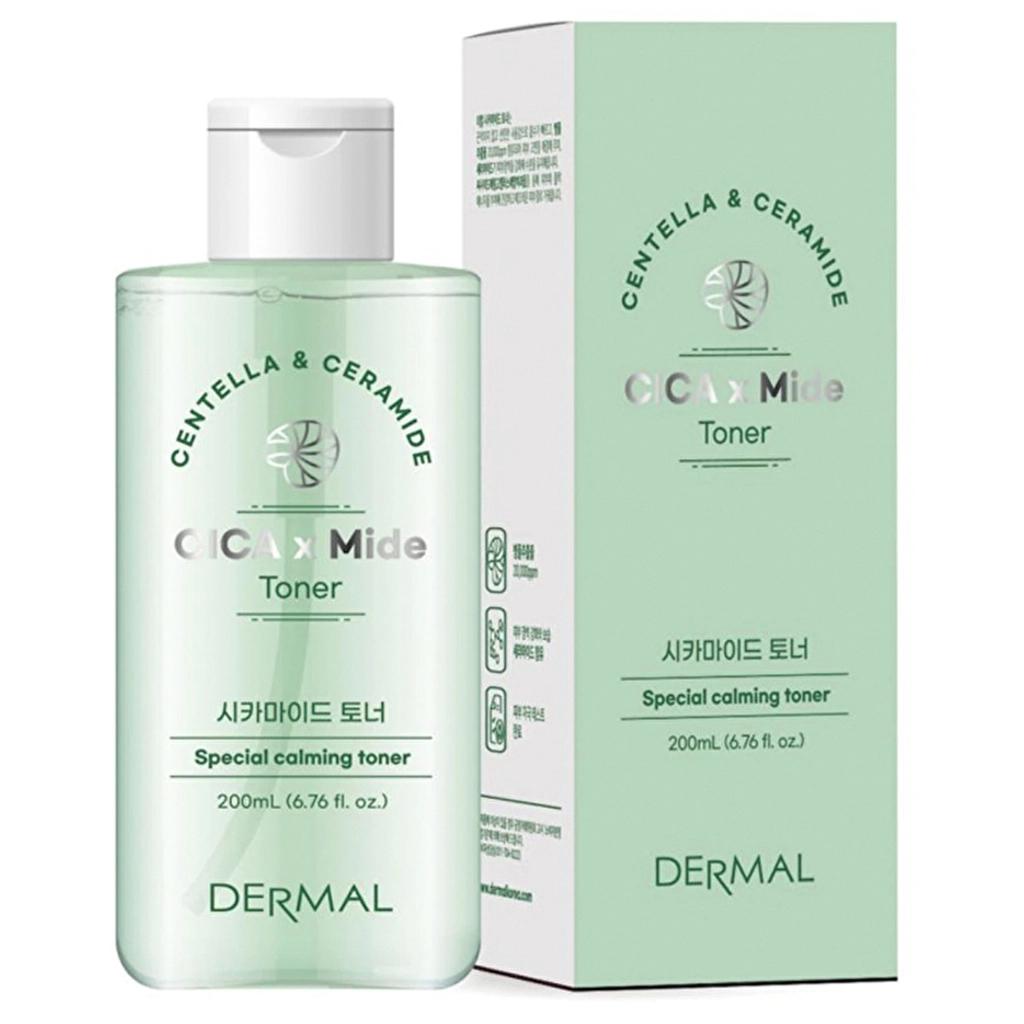 Dermal Cica x Mide Centella &amp; Ceramide Soothing Toner 200 ml
