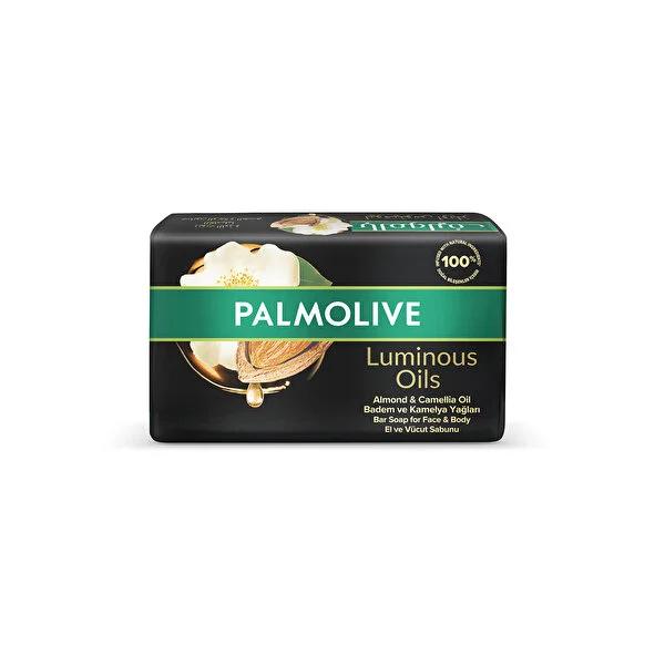 Palmolive Luminous Oils Almond Oil Solid Soap - Gentle Face &amp; Body Cleansing, Natural Moisturizing Bath Bar, 5.29 oz Palmolive Almond Oil Soap: Gentle, Moisturizing, Natural Cleansing almond oil soap, solid soap, moisturizing soap, natural soap, face and body soap, Palmolive soap, skin cleansing soap, bath soap, gentle cleansing soap, almond and camellia oil soap, almond oil, camellia oil, face soap, body soap, moisturizing, cleansing, natural skincare, bath, shower, skincare, beauty, personal care, dry ski