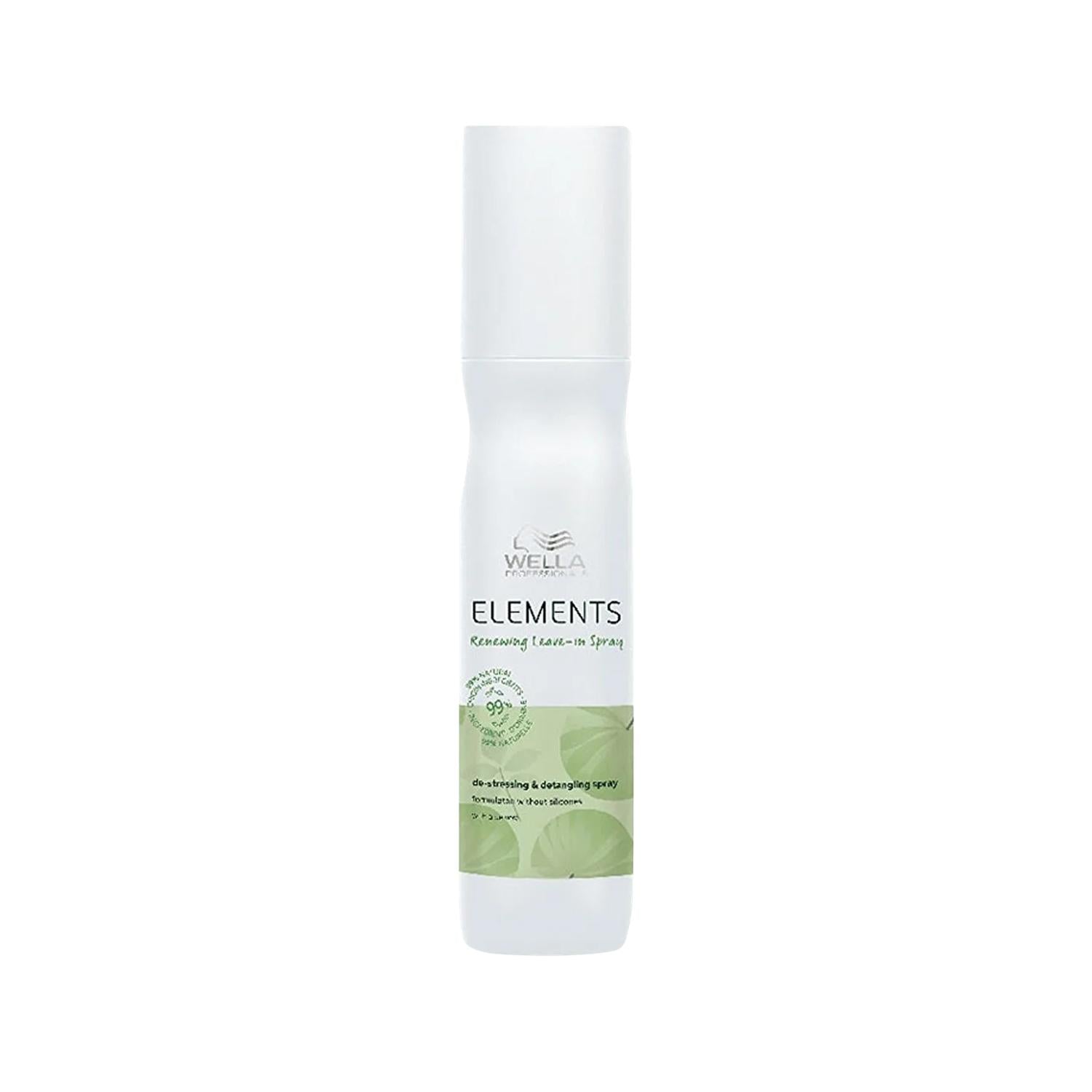 Wella Elements Renewing Paraben-Free Leave-in Hair Care Spray for Nourished Hair - 150ml Wella Elements Paraben-Free Leave-in Hair Spray - 150ml Leave-in hair spray, Paraben-free hair care, Wella Elements hair products, Renewing hair treatment, Nourishing hair spray, Hair care, Leave-in hair treatment, Paraben-free cosmetics, Hair nourishment, Hair renewal, Healthy hair products, Hair care spray, Wella Elements products