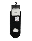 Underwear Unisex Sport Low Cut Socks in Black 2-Pack
