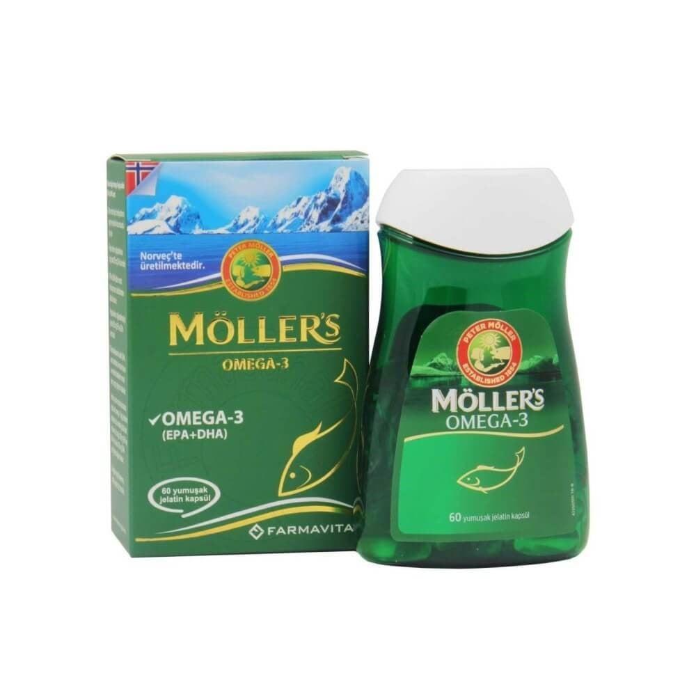 Mšller's Omega-3 Supplement - 60 Softgels with EPA, DHA &amp; Vitamin E - Supports Heart &amp; Brain Health - image 5