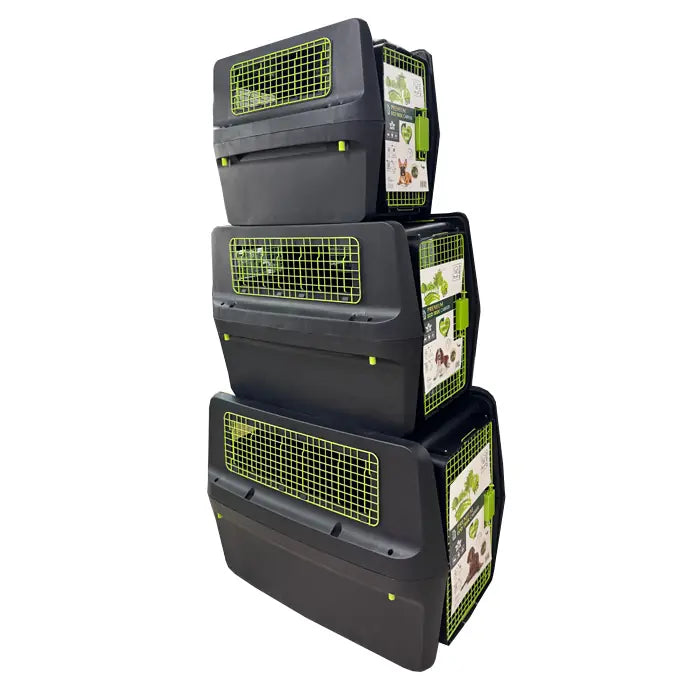 M-Pets Premium ECO IATA Approved Rolling Dog Crate Large 91.5x63x67cm