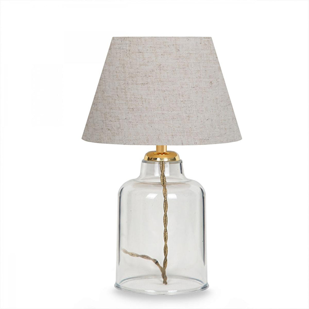 Homing Table Lamp with Kristal Plastic Body and Kumaş Shade - Energy-Efficient LED Lighting Solution - view 2