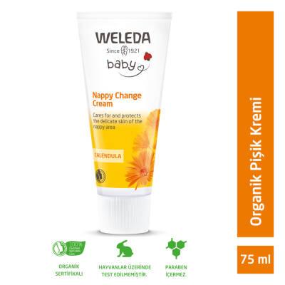 weleda baby calendula diaper cream 75 ml, natural ingredients for baby skin care, weleda calendula cream packaging Weleda Baby Calendula Diaper Cream - 75 ml Weleda Baby Calendula Diaper Cream - 75 ml weleda, baby-care, diaper-cream, calendula, organic, sensitive-skin, natural, parents, caregivers, ai-generated