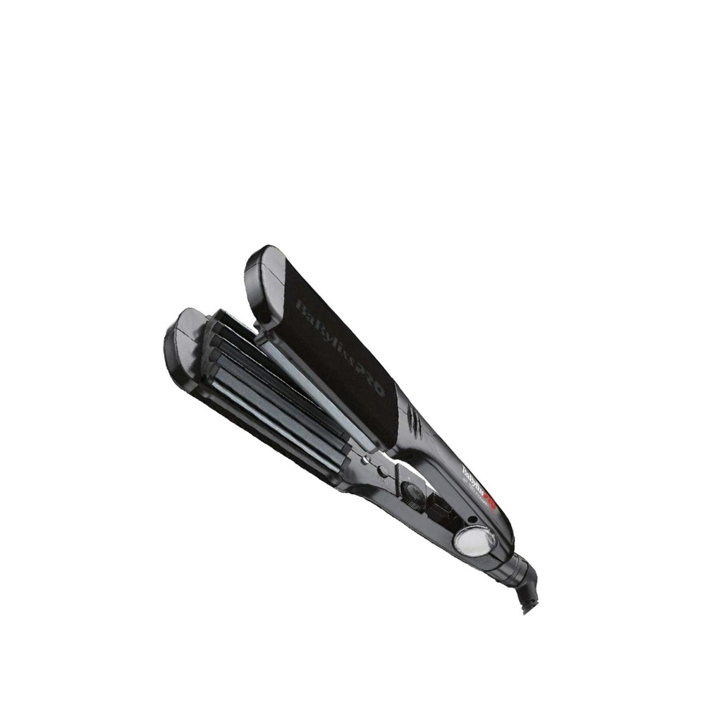 BaByliss PRO 2512TTE 60mm Hair Crimper & Straightener - Professional Grade Styling Tool for Salon-Quality Results - Hair Care