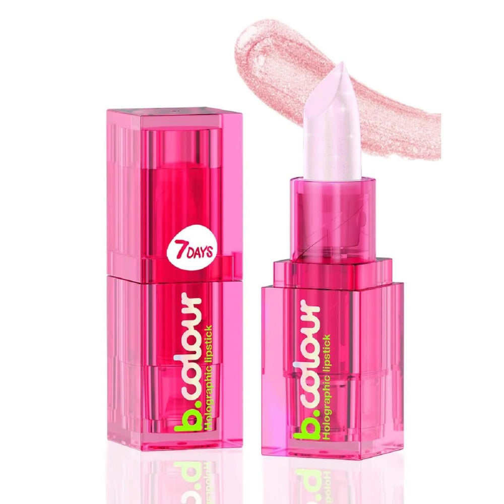 7Days BColour Holographic Lipstick 01 Barbie 4g