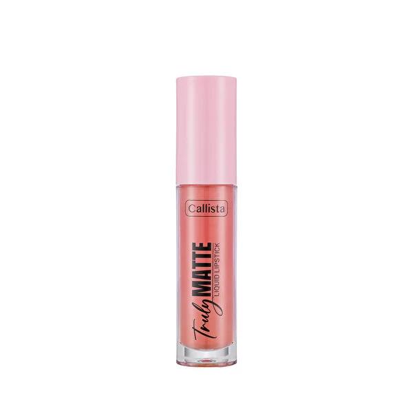 Callista Truly Matte Liquid Lipstick - Long Lasting Nude Shade with Shea Butter Moisturizing Formula Callista Truly Matte Liquid Lipstick - Long Lasting & Moisturizing Liquid Lipstick, Matte Lipstick, Long Lasting Lip Color, Nude Lipstick, Moisturizing Lipstick, Shea Butter Lipstick, Cosmetic, Makeup, Beauty Products, Lip Care, Durable Lip Color, Comfort Lipstick